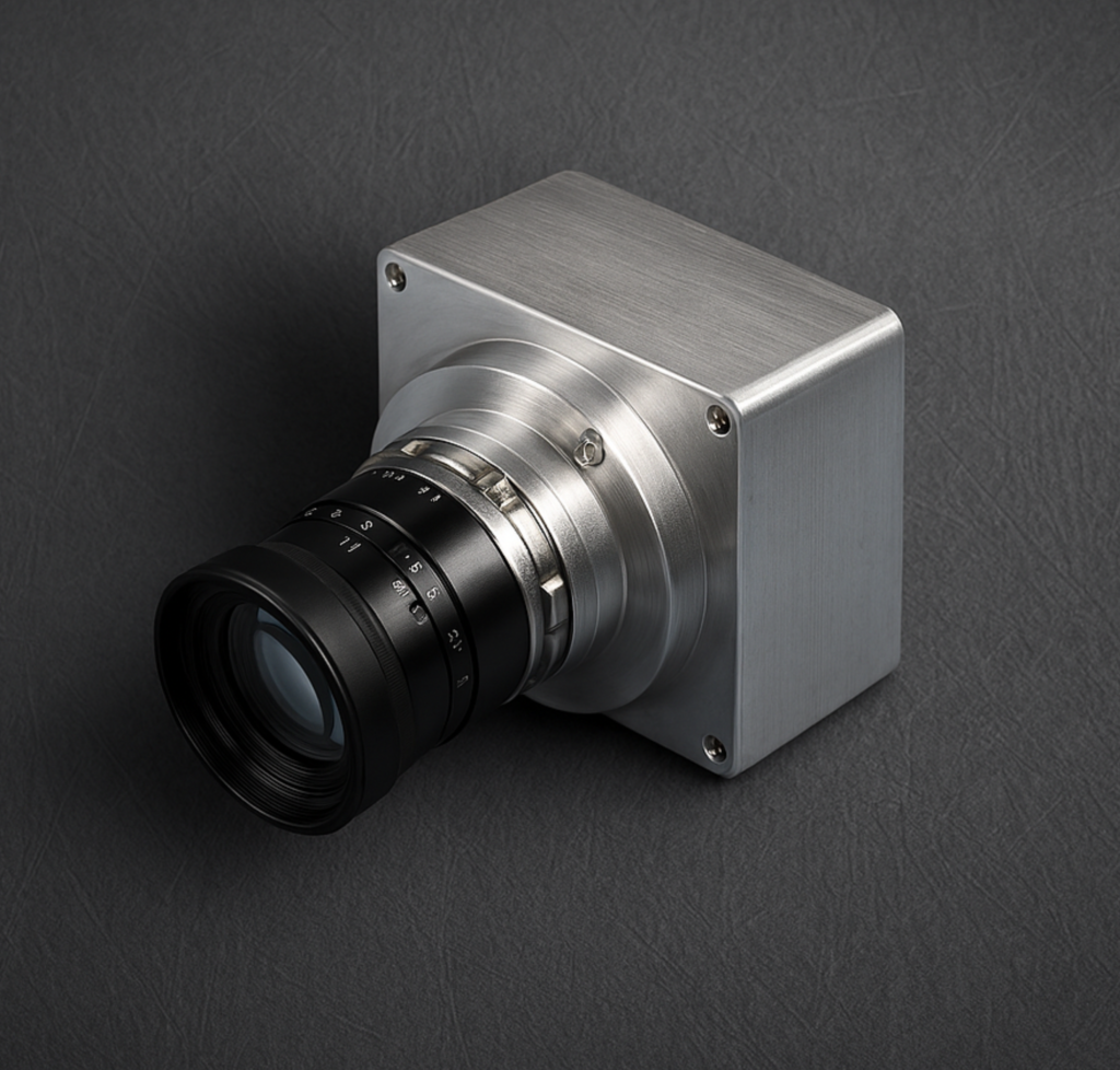 Draco neuromorphic event camera with C-mount optical assembly
